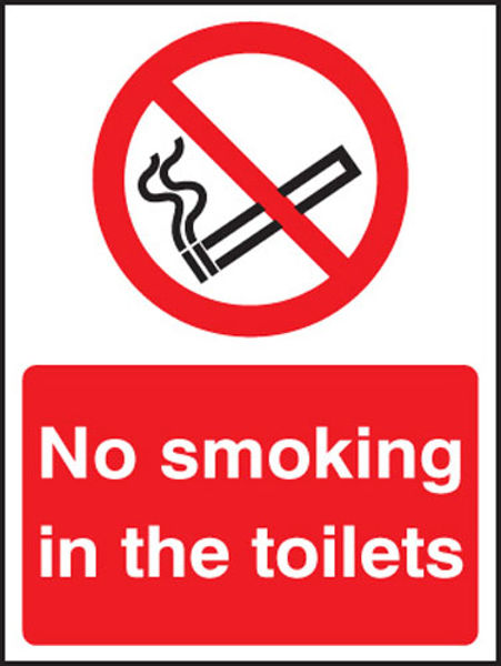 Picture of No smoking in the toilets