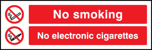 Picture of No smoking No Electronic cigarettes  