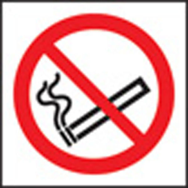 Picture of 100 S-A labels 50x50mm no smoking