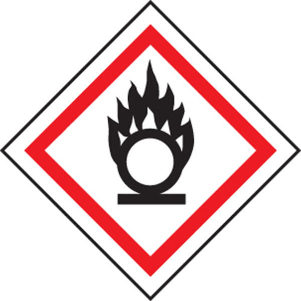 Picture of Oxidiser GHS label