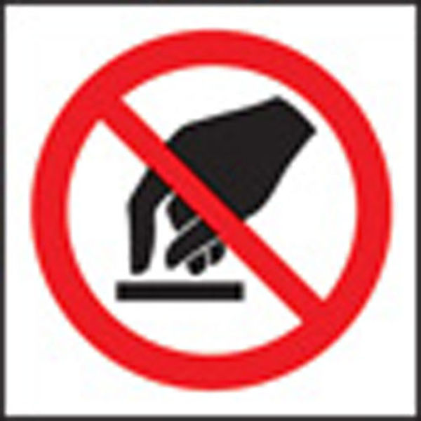 Picture of 100 S-A labels 50x50mm do not touch