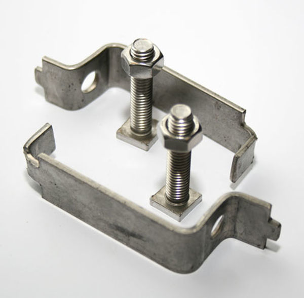 Picture of Stainless steel back to back clips 50mm (pair)