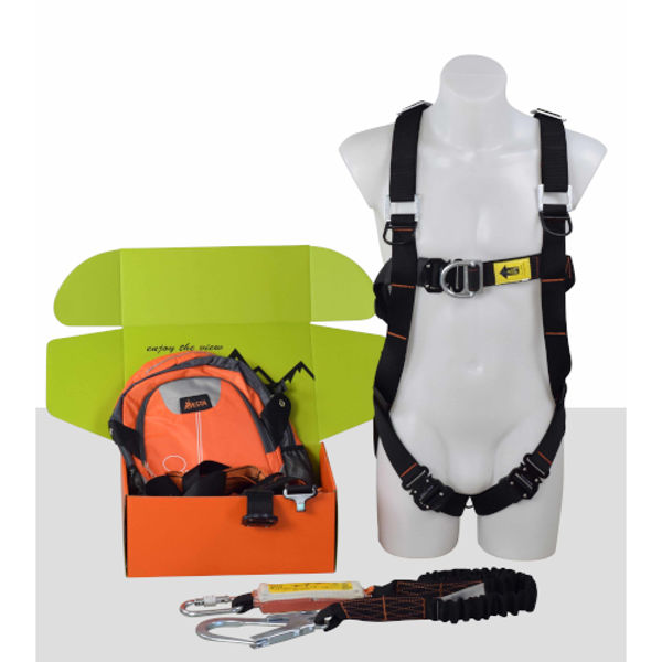 Picture of Scaffold Kit 6E-Dbl Point Elastic Harness +Lanyard