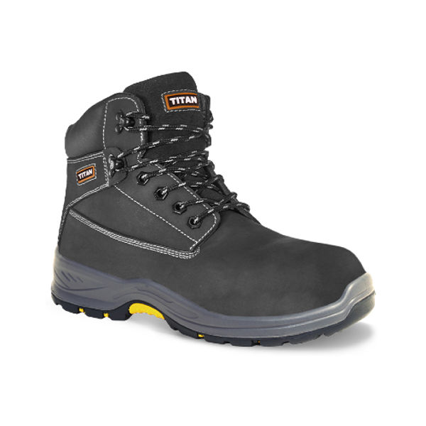 Picture of Holton Nubuck Black Safety Boot S3 SRA