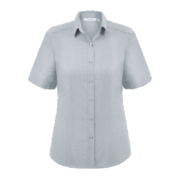 Picture of Disley Ladies Oxford S-S Blouse (see New Code)