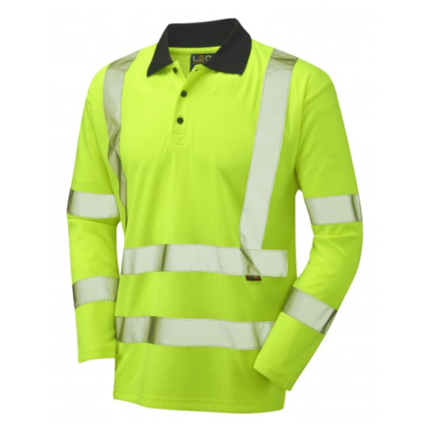 Picture of Hi-Vis Long Sleeve Poloshirt