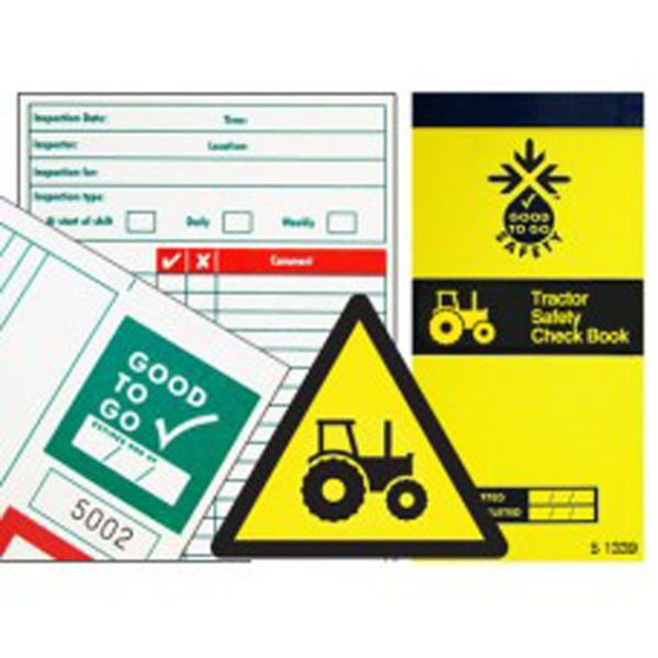 Picture of Good To Go Safety Tractor Check Book - 25 inspections