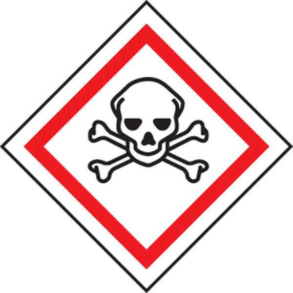 Picture of GHS Label - Toxic