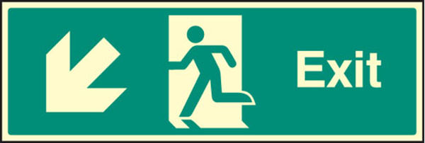 Picture of Exit - down and left