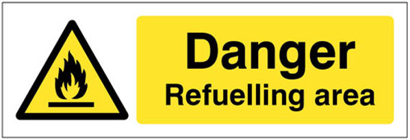 Picture of Danger refuelling area
