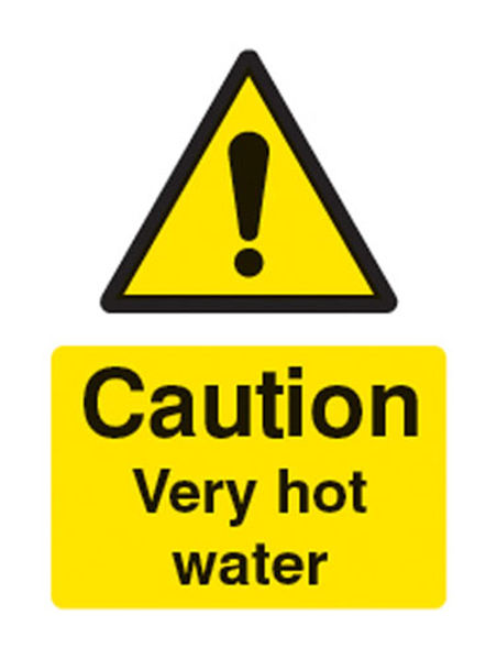 Picture of Caution very hot water