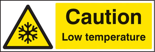 Picture of Caution low temperature