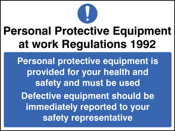 Picture of PPE provided