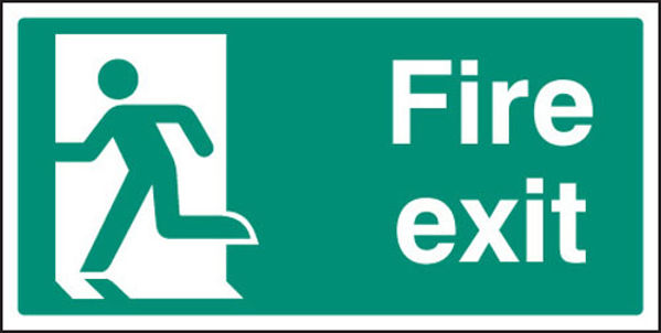 Picture of Final fire exit left symbol