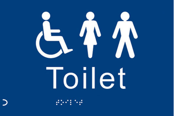 Picture of Braille - Toilet
