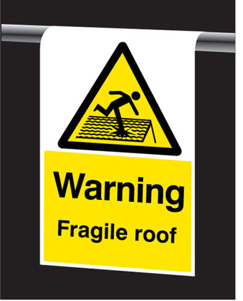 Picture of Roll top - Warning fragile roof