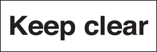 Picture of Keep clear