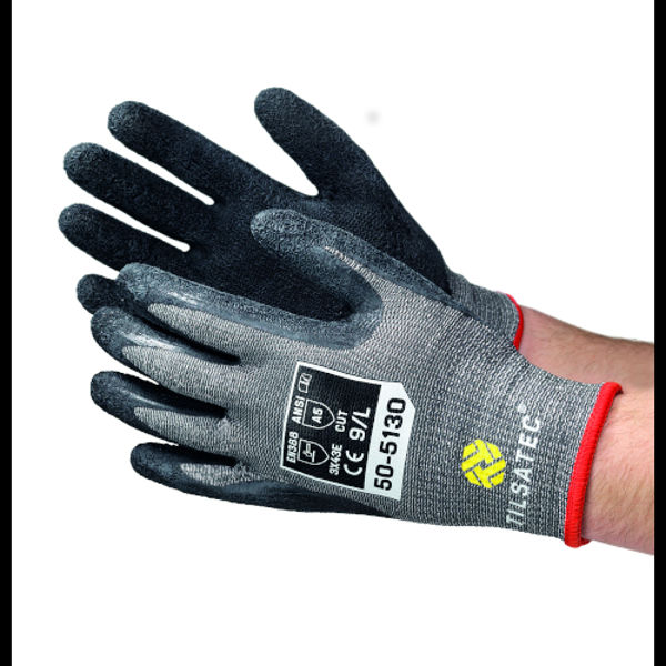 Picture of Tilsatec M-wt Latex Palm Coated Glove Cut F