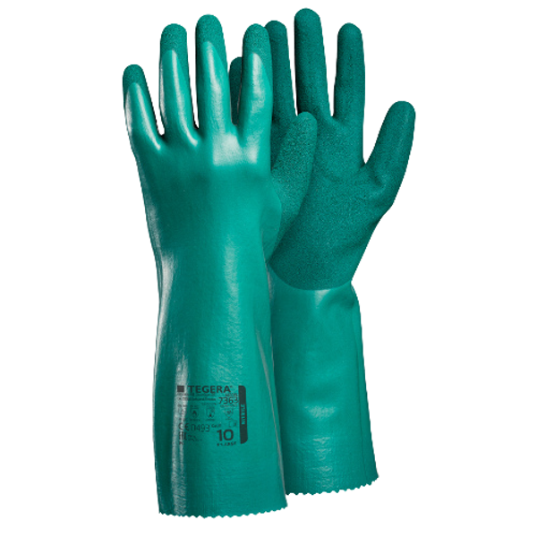 Picture of Tegera 7363 Full Lined Chemical Protec Glove Cut C