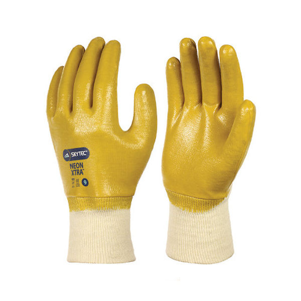 Picture of Skytec Neon Xtra Nitrile Full Coated W-proof Glove