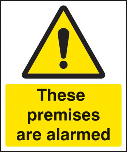 Picture of These premises are alarmed