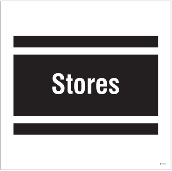 Picture of Stores, site saver sign 400x400mm