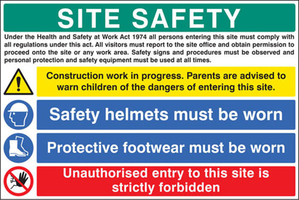 Picture of Site safety - H&S act