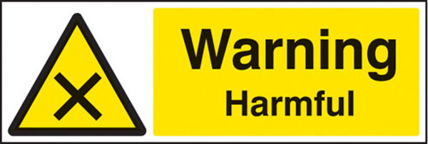 Picture of Warning harmful