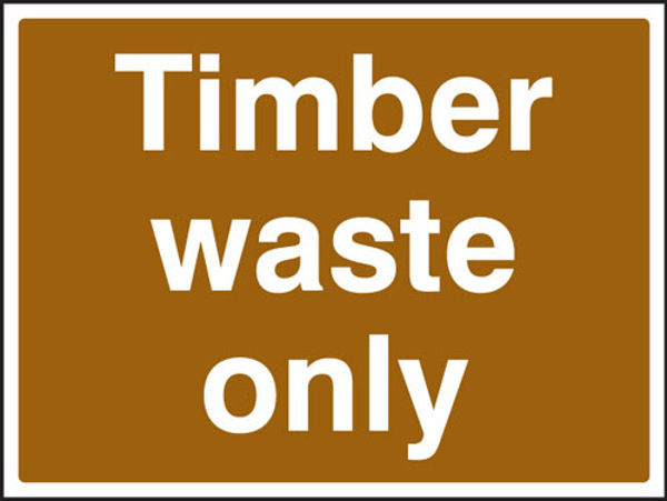 Picture of Timber waste only