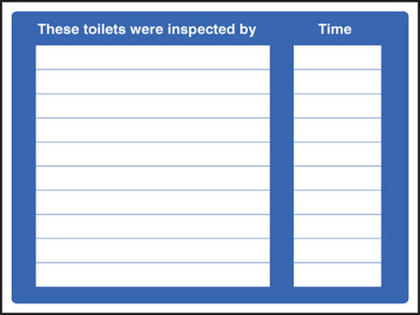 Picture of These toilets were inspected at adapt-a-sign 215x310mm