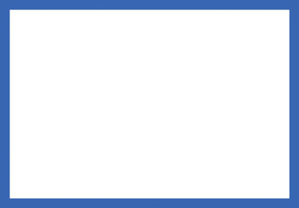 Picture of Blank Adapt-a-sign - Blue Border 215x310mm