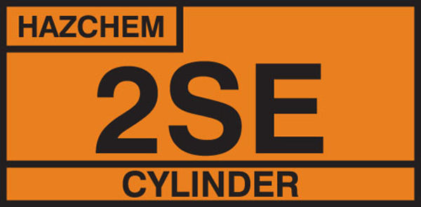 Picture of 2SE cylinder storage placard sav