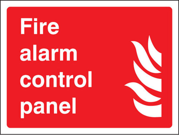 Picture of Fire alarm control panel