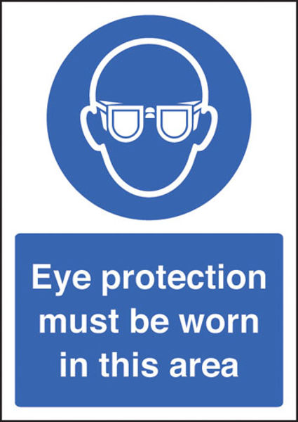 Picture of Eye protection must be worn - A4 rp