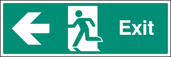 Picture of Exit arrow left