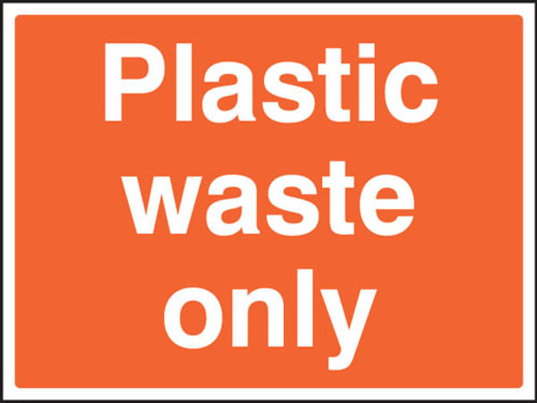 Picture of Plastic waste only