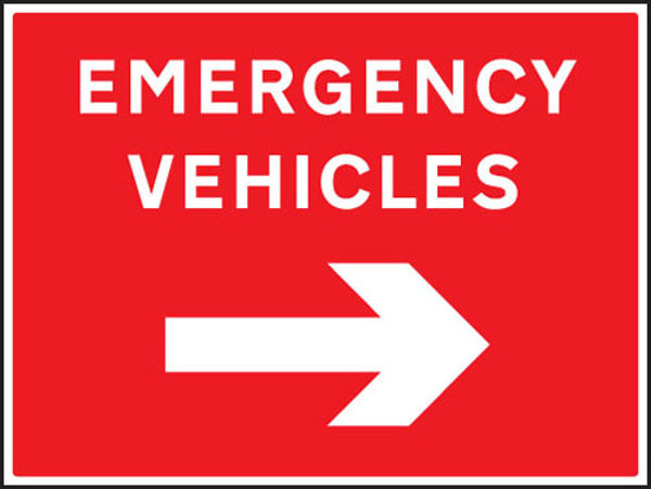 Picture of Emergency vehicles arrow right