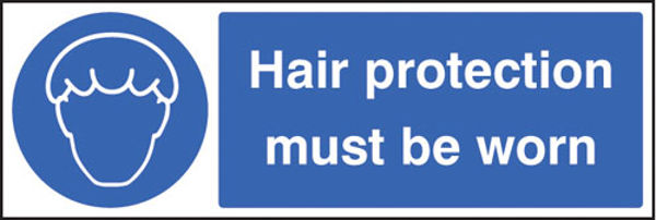 Picture of Hair protection must be worn