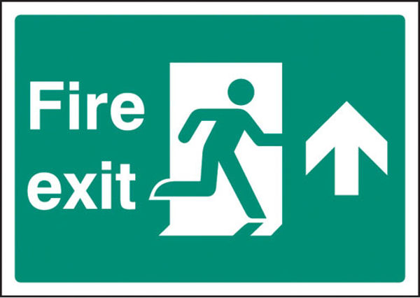 Picture of Fire exit up - A4 rp
