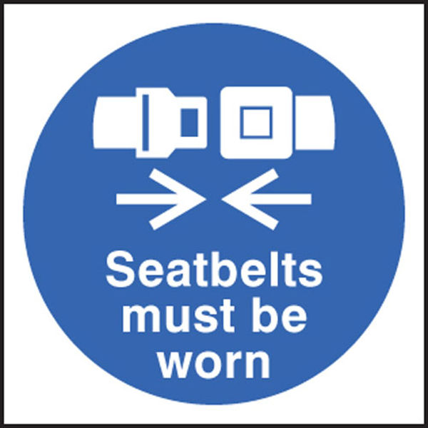 Picture of Seatbelts must be worn (external)