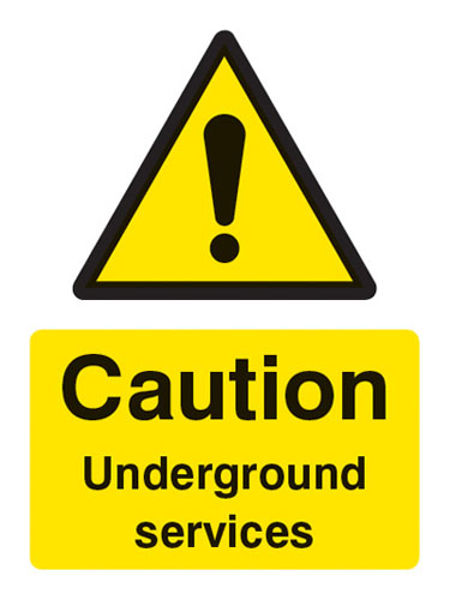 Picture of Caution underground services