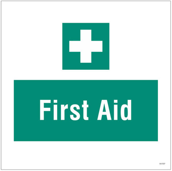 Picture of First aid, site saver sign 400x400mm