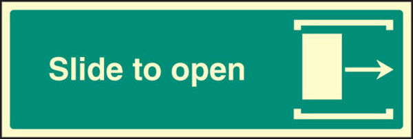 Picture of Slide to open right