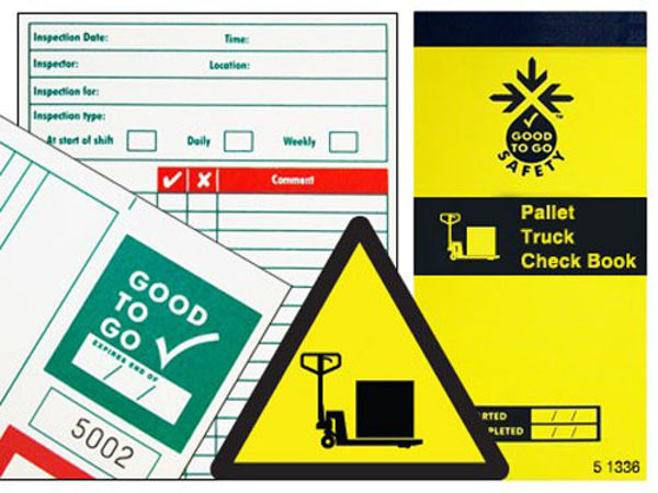 Picture of Good to go pallet truck safety check book