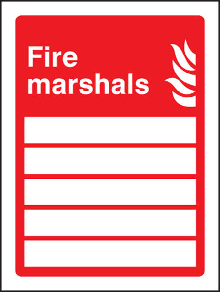 Picture of Fire marshals (space for 5 people)