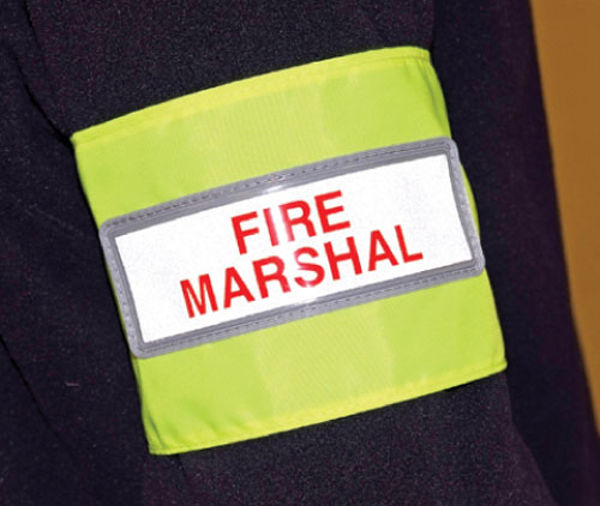 Picture of Fire marshal reflective armband