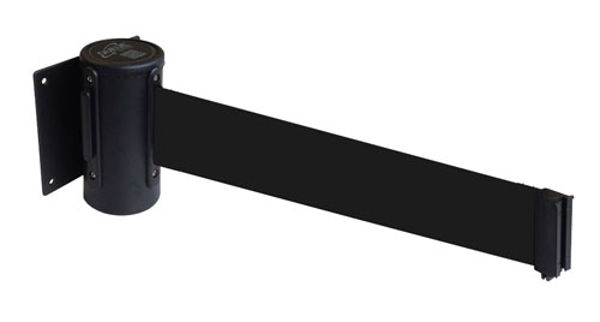 Picture of Retractable wall mounted barrier (black)