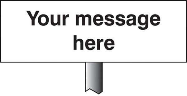 Picture of Verge sign - Your message here