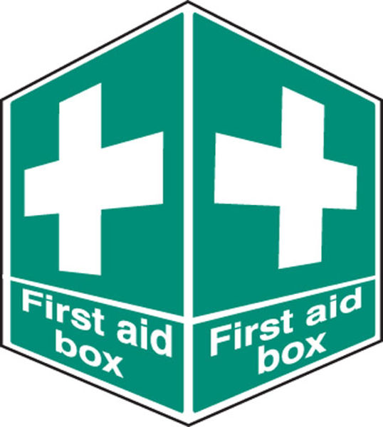 Picture of First aid box - projecting sign