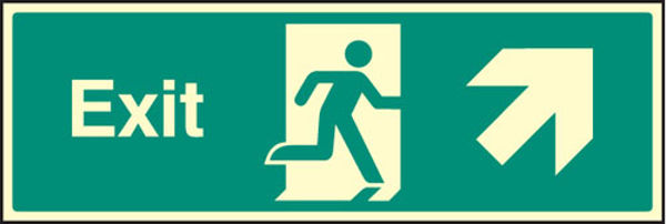 Picture of Exit - up and right